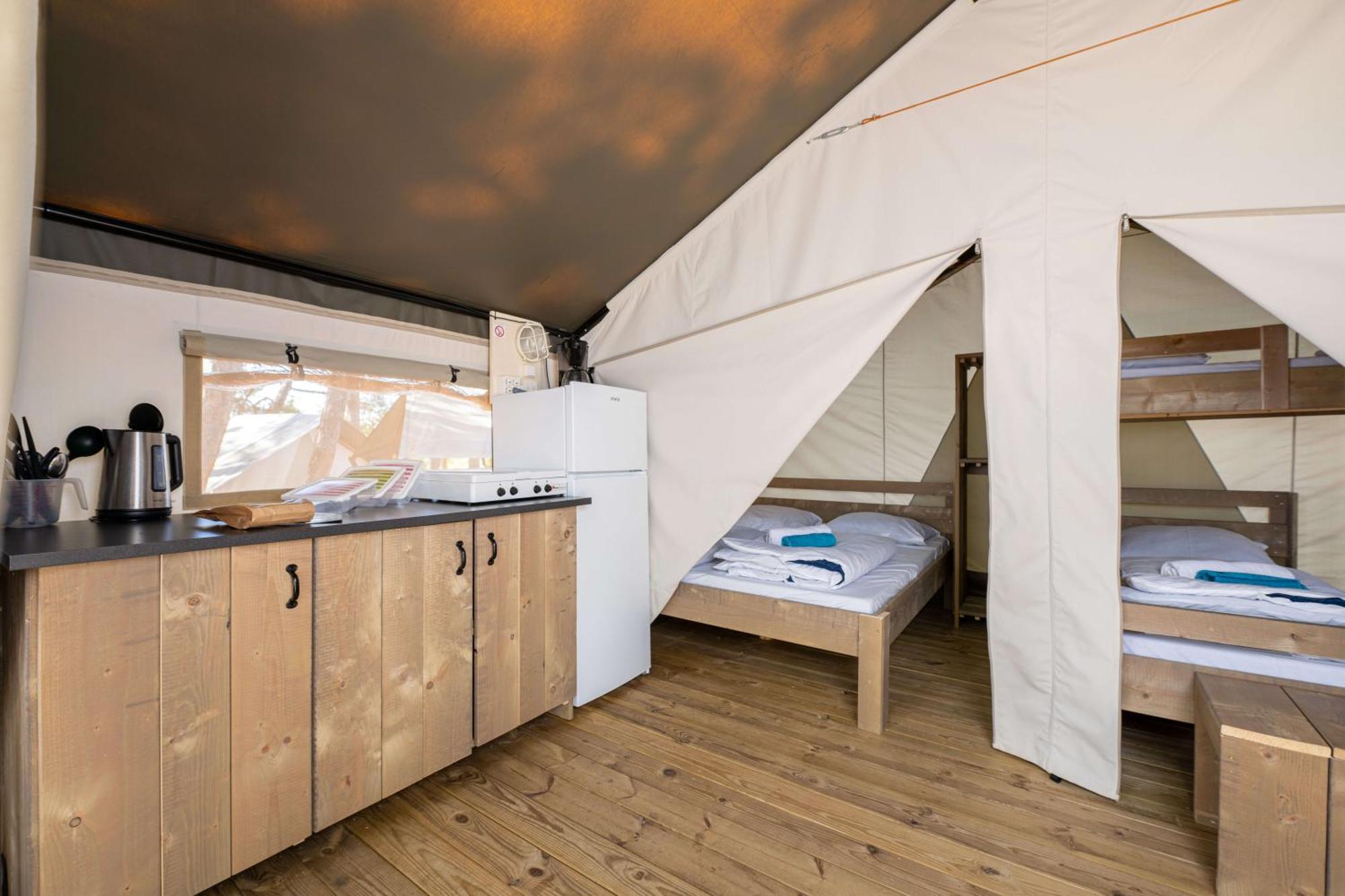 Easyatent Safaritent Comfort camping Krk Krk Town Zimmer foto