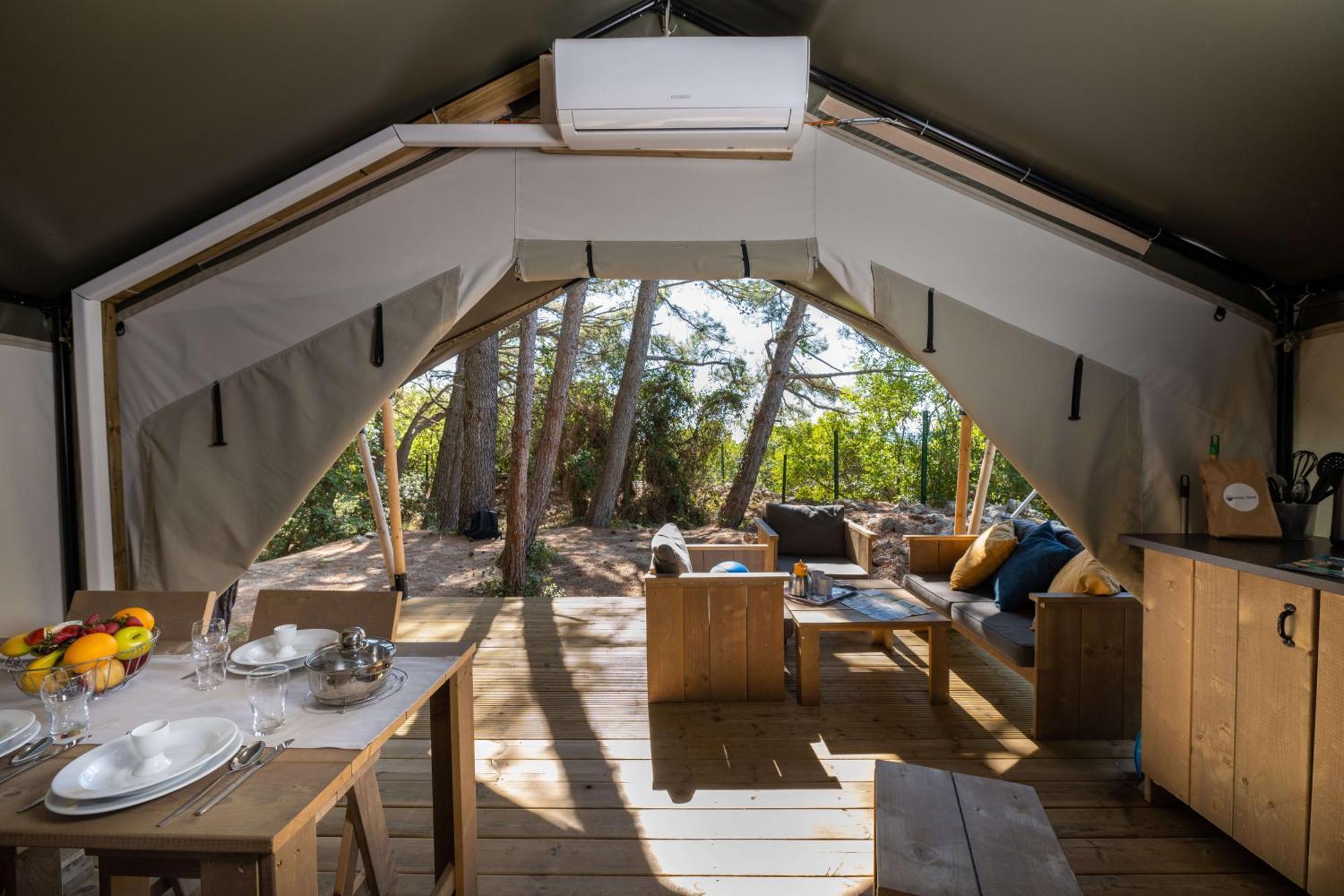 Easyatent Safaritent Comfort camping Krk Krk Town Zimmer foto
